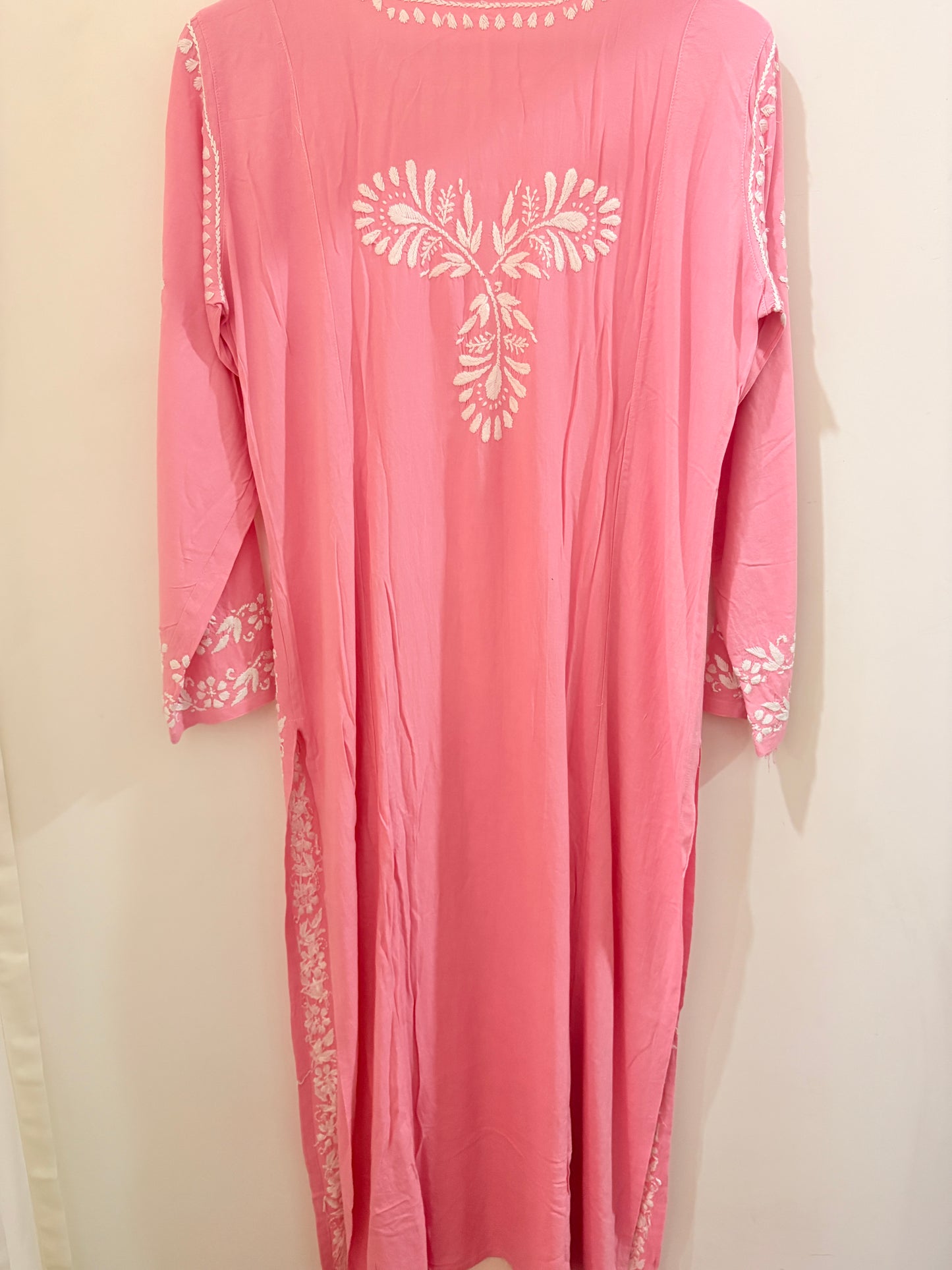 Idara_Designs Modal Chikankari Kurti Size-40 Large Fit