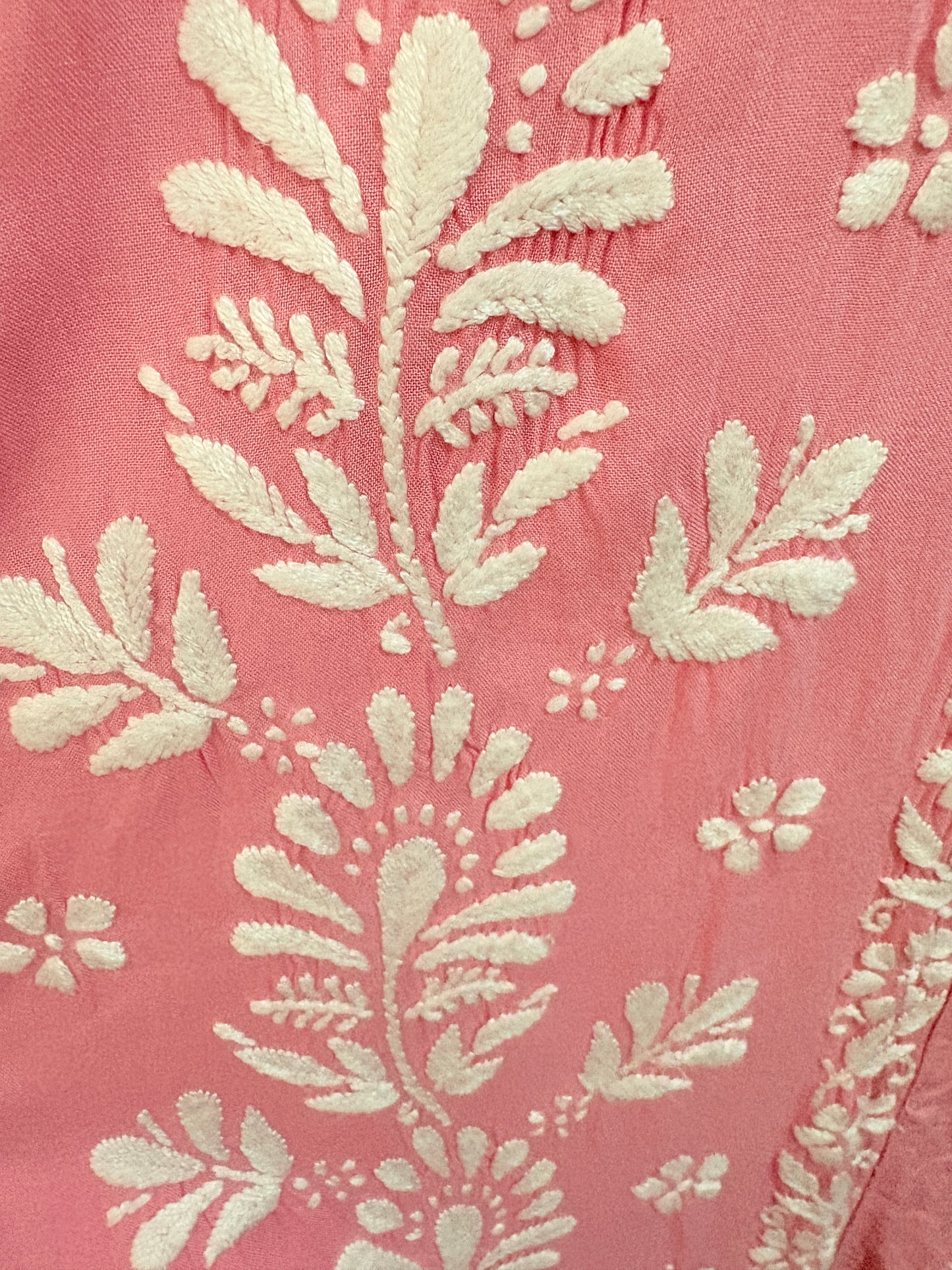 Idara_Designs Modal Chikankari Kurti Size-40 Large Fit