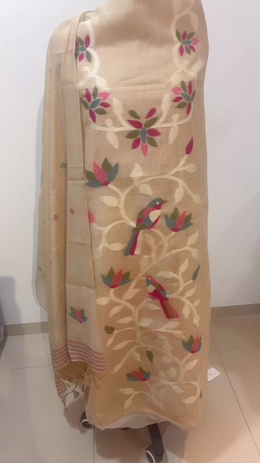 IDARA_DESIGNS Pure Jamdani Suit